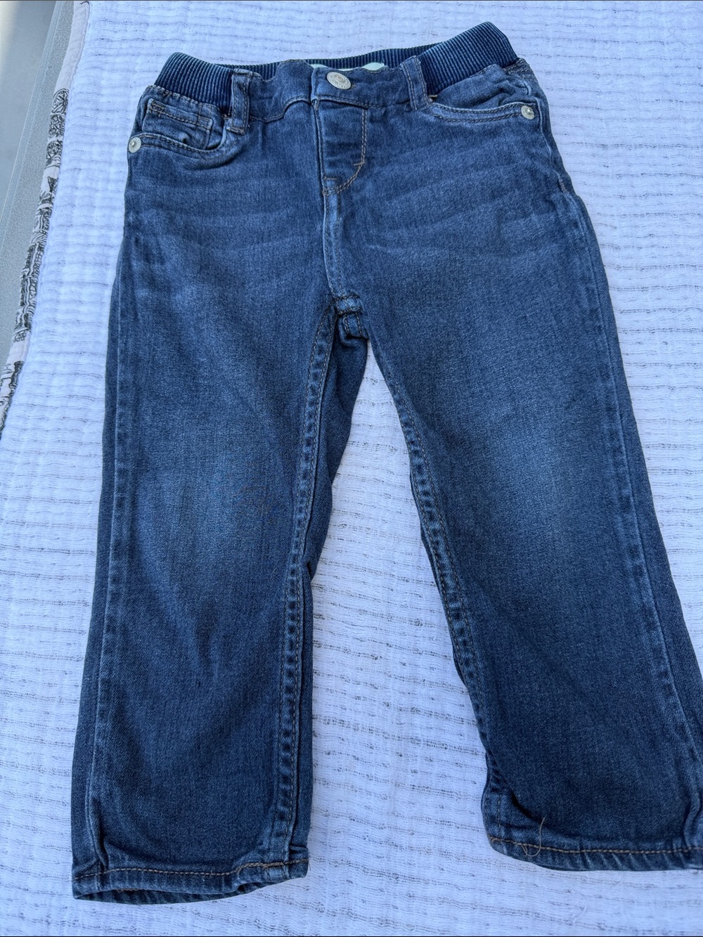 Levi's Boys Dark Blue Denim Jeans
